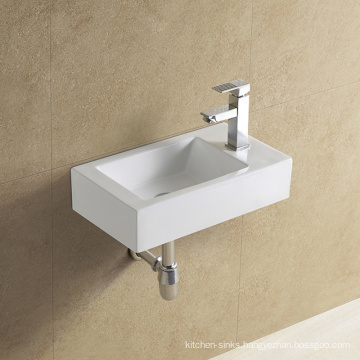 Sanitary Ware Bathroom Small Narrow Rectangle Basin